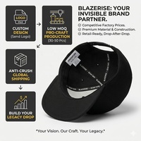 Gorra Unisex de 6 Paneles, Transpirable, Impermeable, con Parche de Lona y Cierre a Presión, Gorras Personalizadas de Alta Calidad para Actividades al Aire Libre