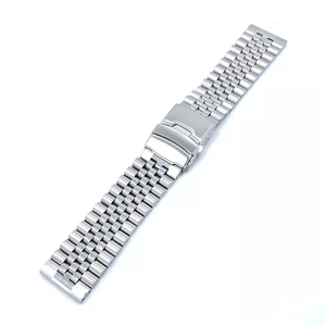 Bracelet de montre en acier inoxydable 316L brossé 3D <span class=keywords><strong>Jubilee</strong></span> pour seikos - Product Image 2