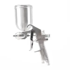 Professional HVLP Spray Gun W-71 W71 Aluminum Cup 13.6 oz Capacity 2-5 CFM Nozzle Size 1.5mm Optimal Working Pressure 4.0bar