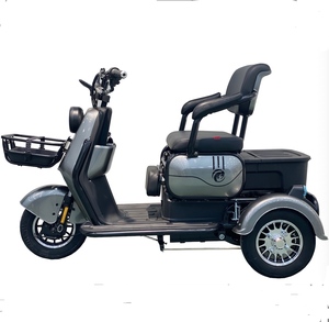 Tricycle Électrique 3 Roues à Carrosserie Ouverte 60V en Acier pour Transport de Passagers et Marchandises – Tuk Tuk Moto <span class=keywords><strong>Taxi</strong></span> pour Adultes - Product Image 1