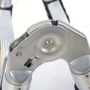 Échelle <span class=keywords><strong>télescopique</strong></span> <span class=keywords><strong>en</strong></span> <span class=keywords><strong>aluminium</strong></span> de 2,5 m au design moderne, structure combinée économique avec prix de l'échelle articulée - Product Image 5