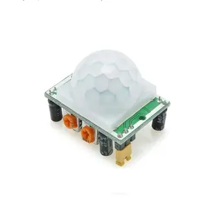 (High Quality) HC-SR501 HCSR501 Adjust IR Pyroelectric Infrared PIR Human Infrared Motion Sensor Detector Module + Case