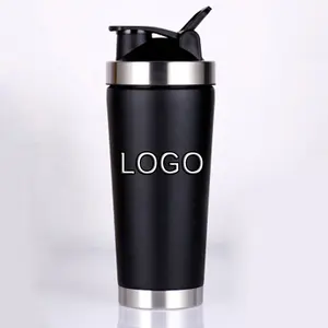 Custom 304 Stainless Steel Customized LOGO Sports Powder <strong>Shaking</strong> Metal 25oz <strong>Bottles</strong> <strong>Protein</strong> Smart Gym Shaker <strong>Bottle</strong> - Product Image 1