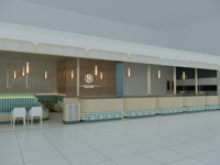 Siège de banquet pour Restaurant et hôtel, siège de salon, meubles de cour, Design de comptoir de Bar, nouveauté, 1 pièce