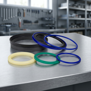 Kit de joints toriques avec anneaux en caoutchouc noir, bleu, jaune et vert pour joints de systèmes hydrauliques - Product Image 2