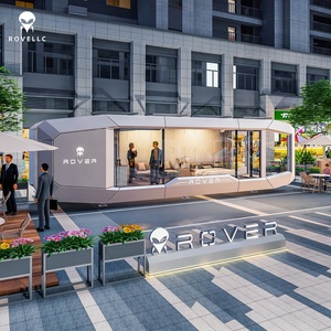 Casa Contenedor <span class=keywords><strong>de</strong></span> Acero Personalizada <span class=keywords><strong>de</strong></span> 10 m en Oferta - Tienda Moderna Desplegable para Eventos al Aire <span class=keywords><strong>Libre</strong></span> y Centros Comerciales - Product Image 1