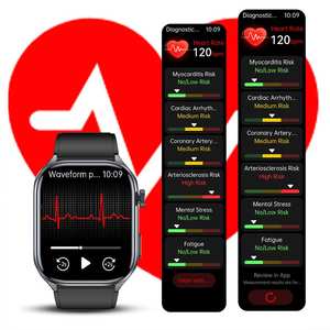 2025 Großhandel Custom Logo Android iOS Fitness Tracker EKG PPG HRV Smartwatch für Herren Damen - Product Image 6