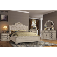 Goodwin Prix d'usine Mobilier de chambre en bois de bonne qualité Commode Table Chambre à coucher Lit King Size WA192
