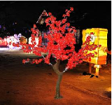 Lumières <span class=keywords><strong>Led</strong></span> colorées romantiques arbre de fleurs de <span class=keywords><strong>cerisier</strong></span> artificiel <span class=keywords><strong>japonais</strong></span> 5 pieds pour les décorations de scène d'événements de fête de mariage - Product Image 3