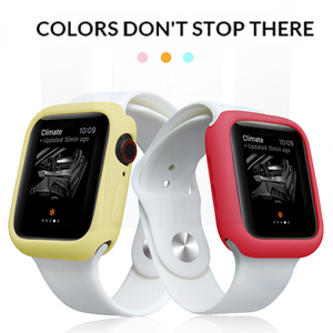 BOORUI — coque pour <span class=keywords><strong>apple</strong></span> <span class=keywords><strong>watch</strong></span>, film de verre néon, <span class=keywords><strong>protection</strong></span> d'écran, pour <span class=keywords><strong>apple</strong></span> <span class=keywords><strong>watch</strong></span> série 3/4/5/6 - Product Image 6