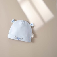 Gorro para Bebé Recién Nacido de 0 a 3 Meses, Clase A, Diseño para las Cuatro Estaciones, Algodón, Unisex, Doble Capa