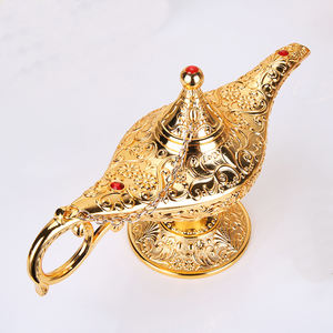 Mitología árabe "<span class=keywords><strong>Las</strong></span> <span class=keywords><strong>Mil</strong></span> <span class=keywords><strong>y</strong></span> <span class=keywords><strong>Una</strong></span> Noches" Lámpara mágica Juguetes retro Decoración del hogar Adornos Accesorios <span class=keywords><strong>de</strong></span> escenario - Product Image 3
