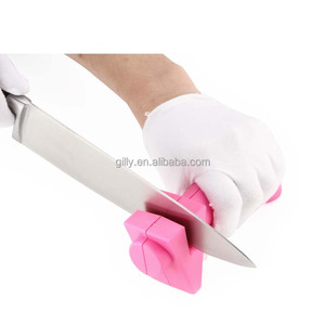 Aiguiseur de couteaux rapide 1 étape, marque personnalisée, outil d'affûtage de lame, cuisine professionnelle en acier inoxydable, affûteur de couteaux - Product Image 2
