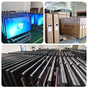 Tableau blanc interactif avec écran LCD, écran plat tactile infrarouge 4K 65 <span class=keywords><strong>pouces</strong></span>, écran tactile LED, tableau intelligent pour l'éducation - Product Image 6