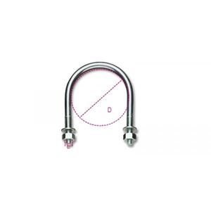 เบต้า-083810308 Robur-U สลักเกลียวสำหรับท่อชนิดหนักชุบสังกะสี (หลายแพ็ค)-องค์ประกอบ8014230190280สำหรับการแก้ไขการแก้ไข - Product Image 2