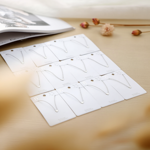 Collana a forma di cuore in acciaio, set da 12 pezzi, gioielli minimalisti, regalo per donna, accessori moda - Product Image 3