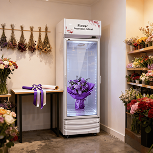 <span class=keywords><strong>ตู้</strong></span>แช่เย็นดอกไม้ตู้โชว์เชิงพาณิชย์อุณหภูมิเดียว<span class=keywords><strong>ตู้</strong></span>เก็บช่อดอกไม้สด - Product Image 4