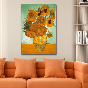 Usine directement ventes tournesol de <span class=keywords><strong>Van</strong></span> <span class=keywords><strong>Gogh</strong></span> imprimé toile <span class=keywords><strong>peinture</strong></span> pour la décoration intérieure - Product Image 3