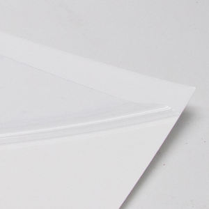 Chất lượng cao màu trắng bóng PVC Sticker giấy chất liệu duy nhất Side PVC Phim Giấy Jumbo CuộN - Product Image 5