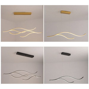 <span class=keywords><strong>Lustre</strong></span> suspendu au plafond moderne à LED de style nordique pour le salon et la chambre à coucher - Product Image 4