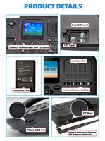 Téléphone fixe sans fil fonctionnel OEM ODM à double carte SIM GSM 850 900 1800 1900 MHz avec carte TF