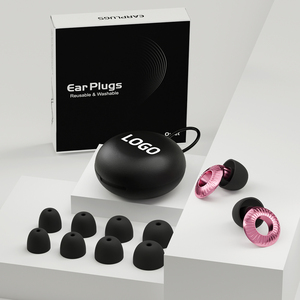 Bouchons d'oreilles acoustiques filtrants de qualité supérieure SNR 17dB, réduction de bruit haute fidélité, réutilisables, en silicone, pour musiciens, autisme - Product Image 6