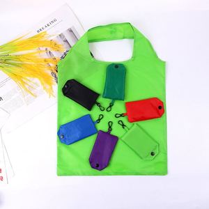 190T <b>Reusable</b> Eco-Friendly Polyester RPET Foldable Fashion <b>Shopping</b> <b>Bag</b> New Style - Product Image 4