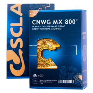 Inserto de torneado negativo CNMG MX 80 para mecanizado de metales - Product Image 1