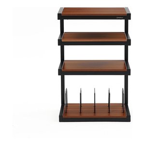 Móvil HI FI ESSE HiFi Vinyl Walnut e Black (60cm) NORESSHFVBKWN - Product Image 1