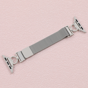 Correa Milanesa de Última Generación para <span class=keywords><strong>Apple</strong></span> <span class=keywords><strong>Watch</strong></span>, Banda Deportiva de Acero Inoxidable de 38mm 42mm 45mm 49mm para iWatch Series 11 10 9 8 7 6 Ultra - Product Image 4