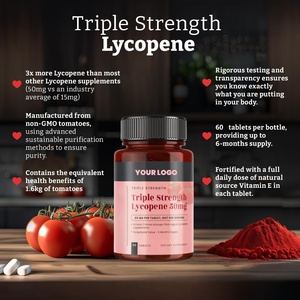 男性と女性のための工場価格前立腺プレミアムのこぎりイラクサAshwagandha LycopeneサプリメントLycopeneタブレット - Product Image 4