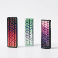 Weikav WK68 Tri-Mode Mechanical RGB Backlight Hot Swap Gasket PBT Keycaps Mechanical Gaming Keyboard
