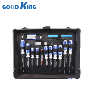 GOODKING 140 Uds caja de aluminio profesional juego de herramientas de mano reparación de automóviles caja de herramientas de mano mecánica con Llave de trinquete 72T <span class=keywords><strong>11401</strong></span> - Product Image 2