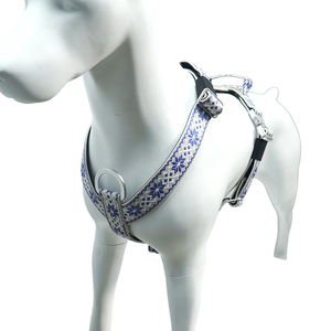 Arnés Ligero de Jacquard para Perros de Raza Grande - Chaleco para Mascotas con Hebilla de Aleación de Aluminio y Correas Ajustables, Anti-Tirones, Apto para Viajes en Avión - Product Image 5