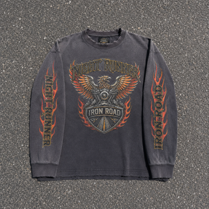 เสื้อยืดลายกราฟิกศิลปินสตรีทอาร์ต สไตล์วินเทจ ผ้าฝ้าย 100% ทรงโอเวอร์ไซส์ ฮิปฮอป สตรีทแวร์ เสื้อยืดหนานุ่ม ผลิตจากโรงงาน เสื้อยืดผู้ชาย - Product Image 1