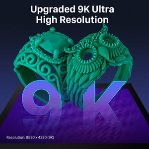 高品質高速印刷機405Nm Lcd Dlp鋳造可能なジュエリーワックス樹脂3Dプリンターゴールドジュエリーワックス鋳造金型 - Product Image 3