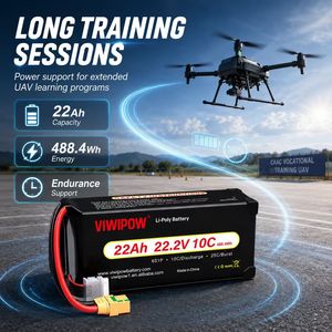 Baterai Drone Industri OEM 6S 22.2V 22Ah 10C Kapasitas Tinggi, Baterai Lithium Daya Tinggi untuk Pengajaran dan Pelatihan - Product Image 3