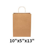 Bolsa de Papel Kraft con Asa Resistente, Embalaje Ecológico, Personalizada, Directo de Fábrica - Product Image 3