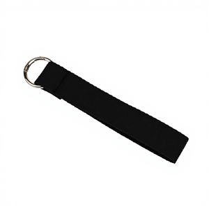 Llavero de cordón multicolor al por mayor con correa tejida y parches de tela coloridos, llavero de muñeca para niños - Product Image 6