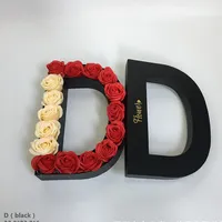 Boîte à lettres en papier avec logo personnalisé, mache, fleur