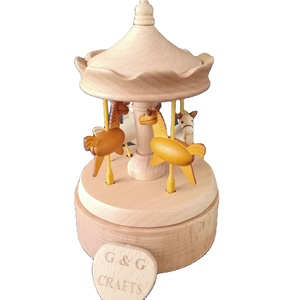 Commercio all'ingrosso Su Ordinazione Andava Su E Giù <span class=keywords><strong>In</strong></span> <span class=keywords><strong>Legno</strong></span> di Music Box del Carosello - Product Image 1