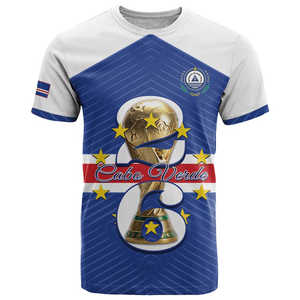 Camiseta de Fútbol de Cabo Verde para la Copa Mundial de Fútbol 2026, Estampado de Campeón de Cabo Verde, Camiseta de Fútbol Masculina de Malla de Manga Corta - Product Image 5