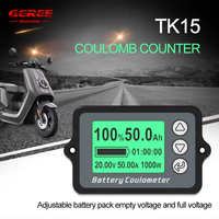 TR16 TF03K TK15 série Coulomb mètre DC8 ~ 120V testeur de capacité de batterie numérique 50A 100A 350A testeur de batterie de voiture au Lithium