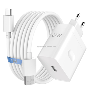 Cargador superrápido de 67W con cable USB para <span class=keywords><strong>OPPO</strong></span> 67W SuperVooc carga para <span class=keywords><strong>OPPO</strong></span> <span class=keywords><strong>Find</strong></span> N3 Flip X5 <span class=keywords><strong>Lite</strong></span> adaptador de viaje - Product Image 1