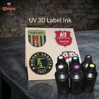 Qinyu 1000ML TPU UV untuk Pencetakan Digital Elastisitas Tinggi Fleksibel dengan Warna Cerah pada Pencetakan Kemasan