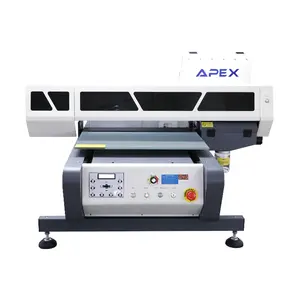 Apex lớn định dạng máy số lượng lớn in ấn UV máy in nâng cấp Đỉnh Cổ điển ổn định hơn 6090 in nhỏ LED máy in UV