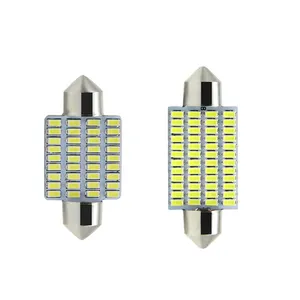 Auto Licht Fabrikant Foutloos Canbus 31Mm Festoen 12V 3014 24/48 Smd C5w Led Auto Voor Voertuig
