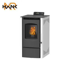 indoor using wood pellet stove with remote control