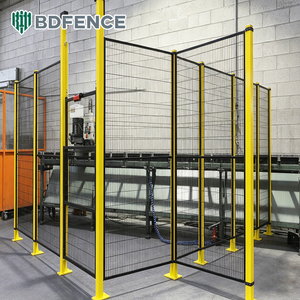 Valla de Seguridad para Robots de Acero al Carbono con Configuración Flexible, Protección para Plantas de Fabricación, OEM Disponible, Alta Seguridad - Product Image 3