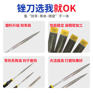 ตะไบเพชรรูปทรงแบนครึ่งวงกลม Rui'an De Diamond Shaping ขนาด 46-600 กริต สำหรับโลหะที่ไม่ใช่เหล็ก เครื่องมือขัดอเนกประสงค์ - Product Image 2